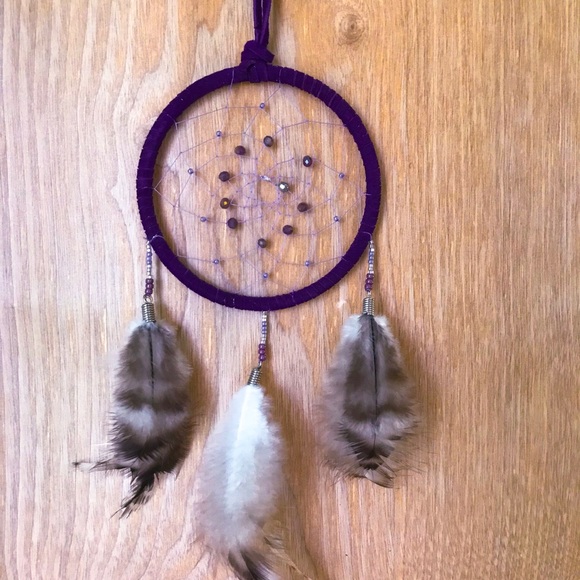 Dark purple dream catcher - Picture 4 of 4